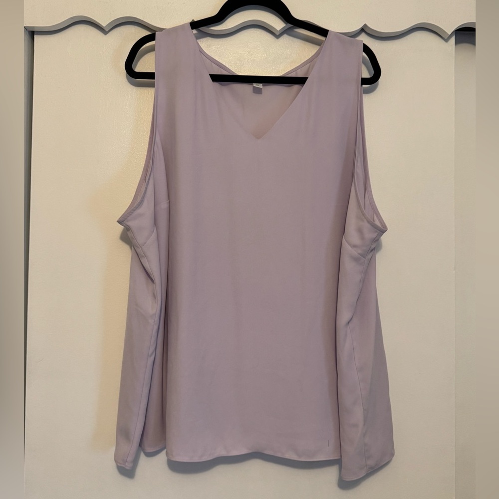 Nine West Light Purple Sleeveless Tank Top